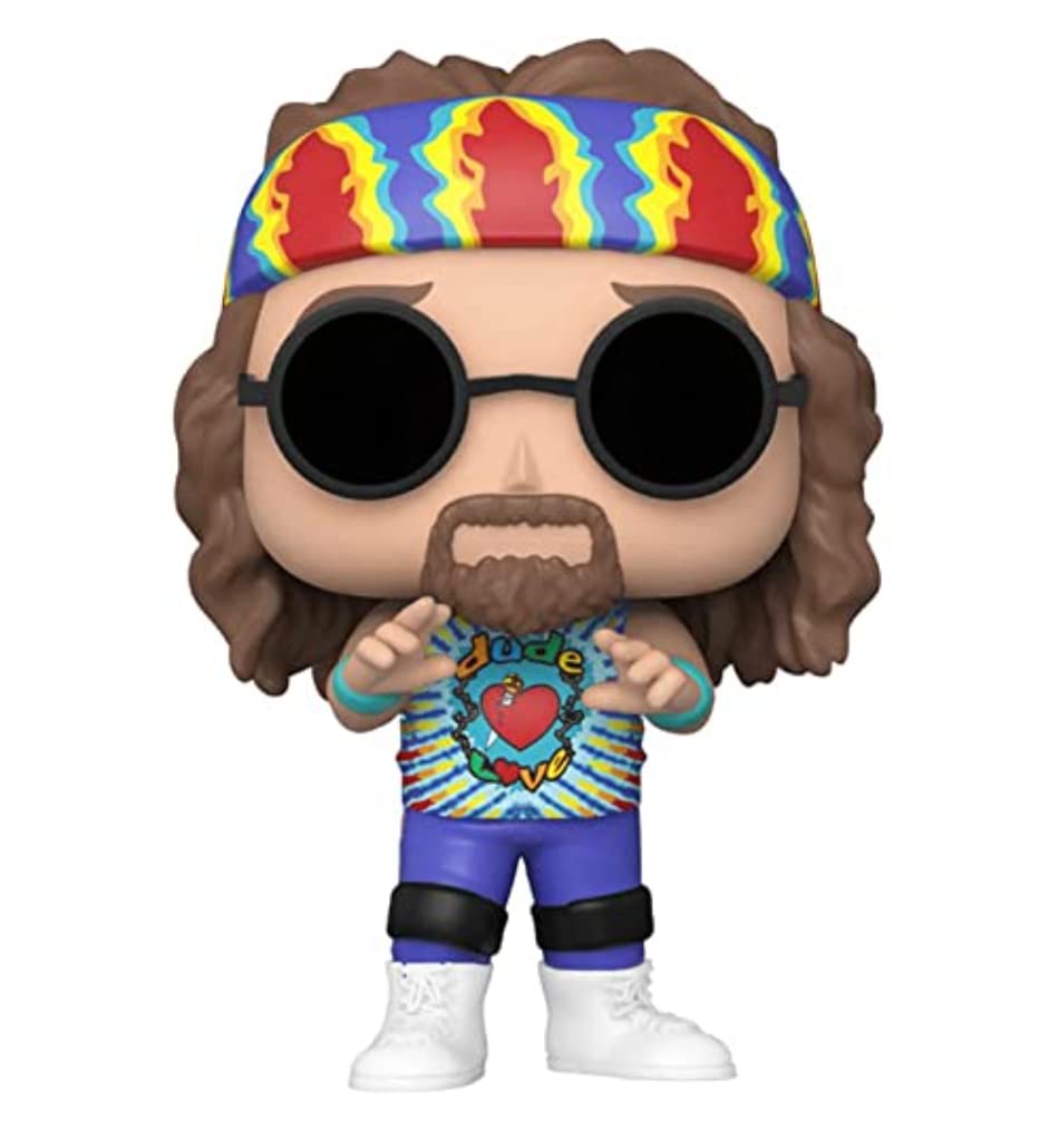 Funko Pop! WWE: Dude Love - Mick Foley - Vinyl-Sammelfigur - Geschenkidee - Offizielle Handelswaren