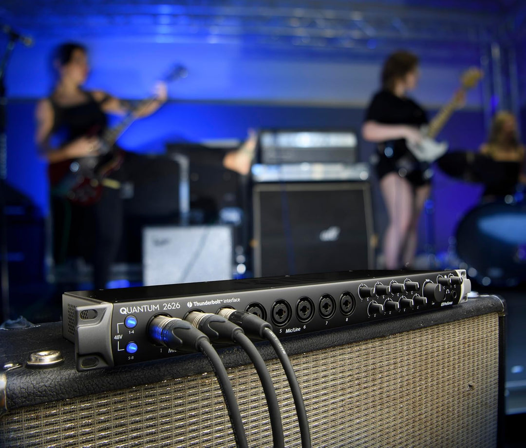 PreSonus Quantum 2626, 26x26, Thunderbolt 3, Geringe Latenz Audio-Interface mit Software-Bundle inkl