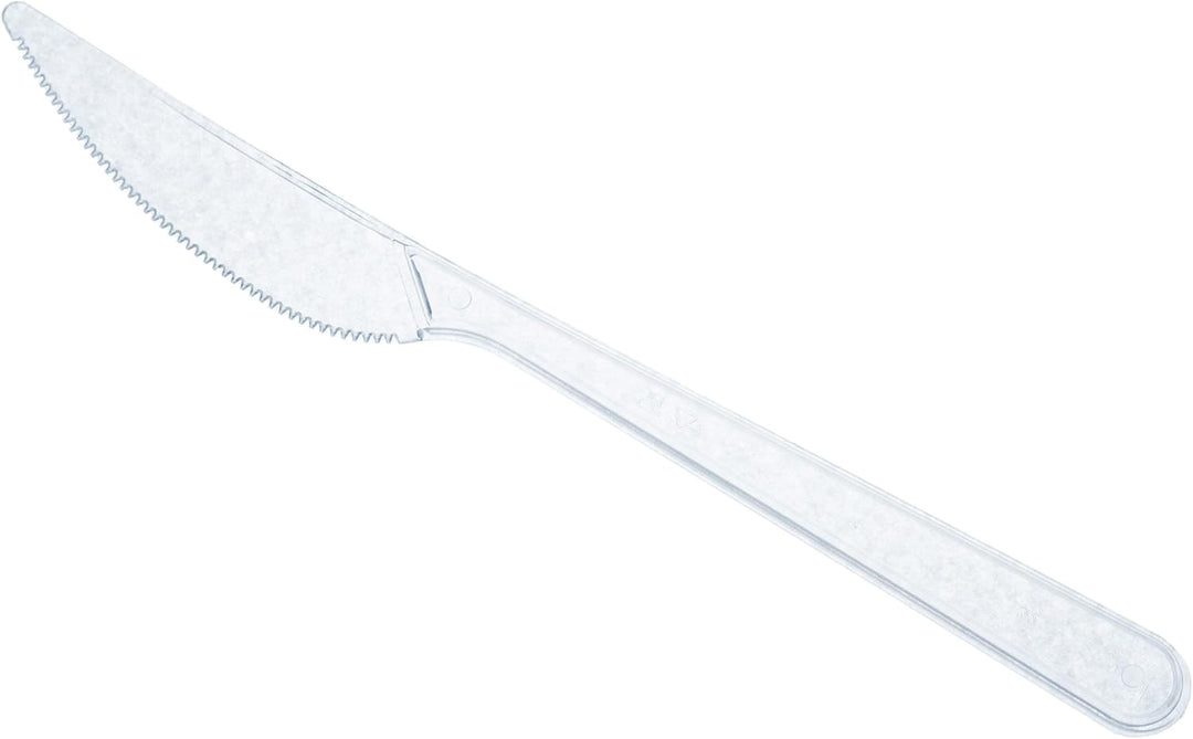 Plastikmesser Plastikbesteck | Mehrweg & Robust Party Besteck | Plastik Messer Wiederverwendbar Mess