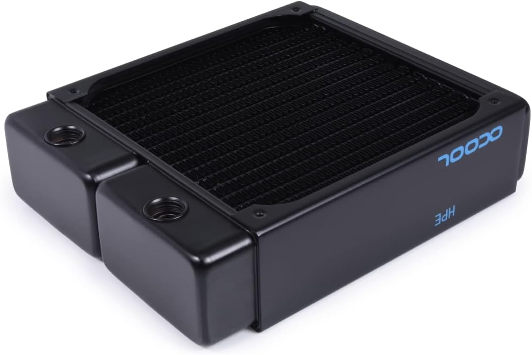 Alphacool 14474 NexXxoS HPE-45 Vollkupfer-Kühler, 140 mm