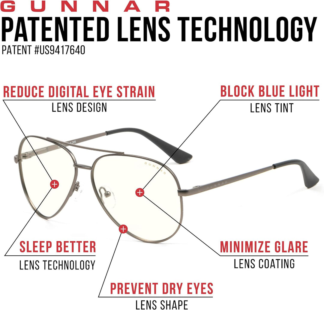 Gunnar - Maverick / Liquet-Glas - Onyx