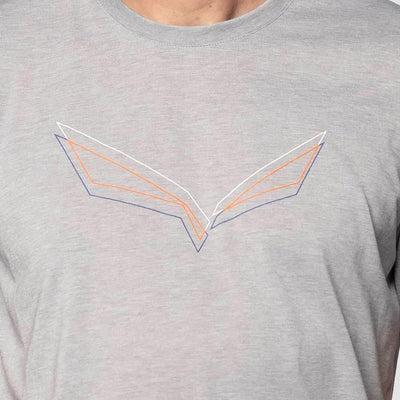 Salewa Herren Pure Eagle Frame Dry T-Shirt M Tshirt S Heather Grey, S Heather Grey