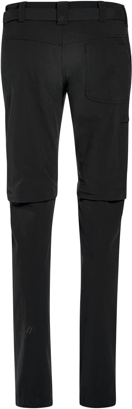Maier Sports Damen Inara slim zip 17 Schwarz, 17 Schwarz