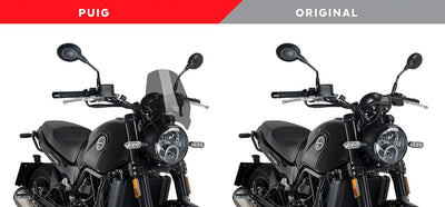 Puig Carenabris Naked New Generation Sport 9747H für Benelli Leoncino 500 16'-19', Benelli Leoncino