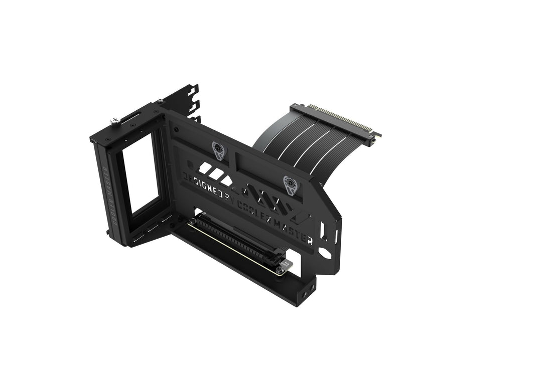 Cooler Master MCA-U000C-KFVK03 Vertikales VGA-Kartenhalter-Kit Gen5 Schwarz PCIe 5.0 Riser-Kabel GPU