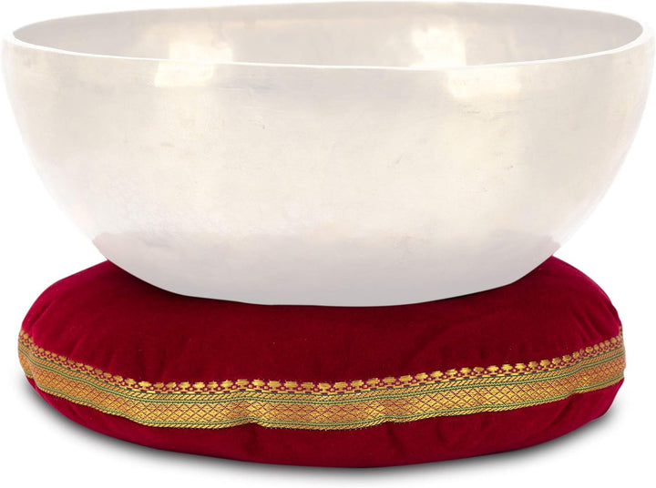 XDrum Kissen für Klangschale 30 cm - Unterlage für Singing Bowl - rundes Polster - farblich unsortie