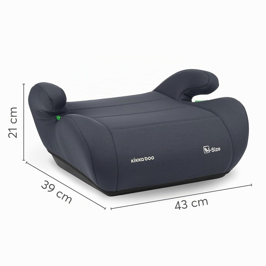 KikkaBoo Sitzerhöhung Auto Kinder i-UP, i-Size, 125-150 cm, Gruppe 3, 7-12 Jahre, 22-36 kg, Leichter