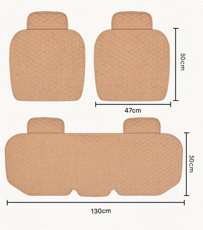 Auto Sitzauflage Sitzkissen Sitzbezüge Universal Leinen Sitzauflagen Vordersitzbezüge Rücksitzbezüge