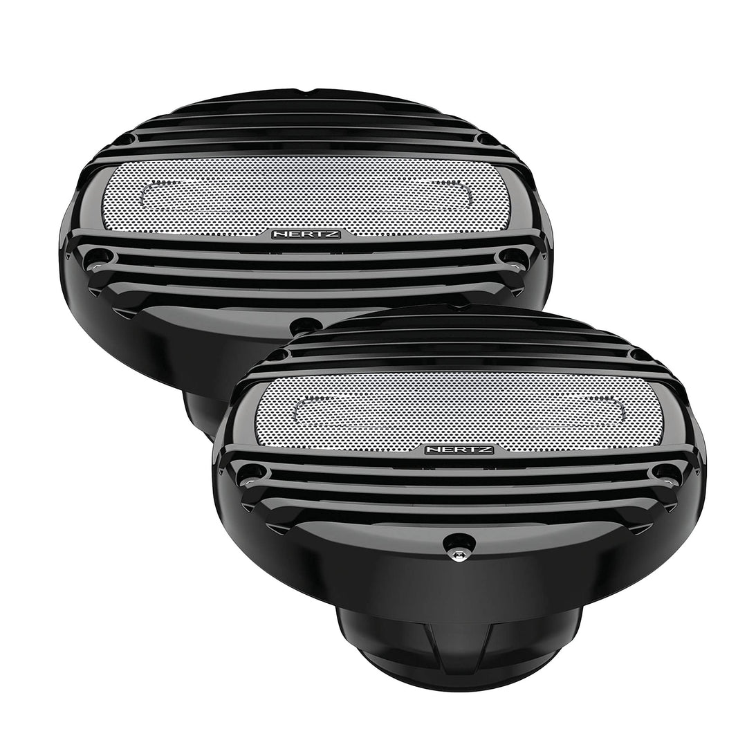 Hertz HMX 6.5-C 6.5" 4Ohm Marine Coax Set Black Lautsprecher für Boote/Outdoor