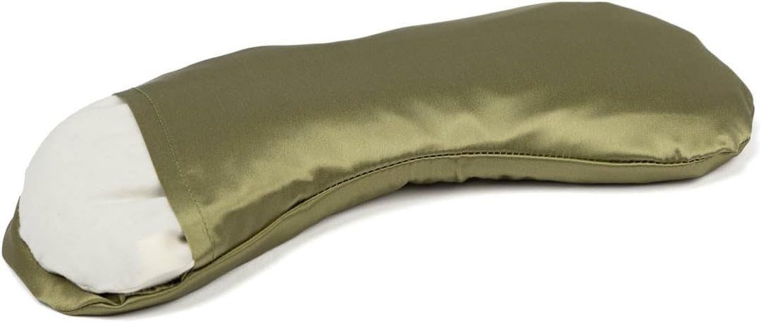 Bodhi Weiches Augenkissen mit Lavendel-Leinsamen-Füllung | Augenmaske für Yoga, Entspannung & Medita