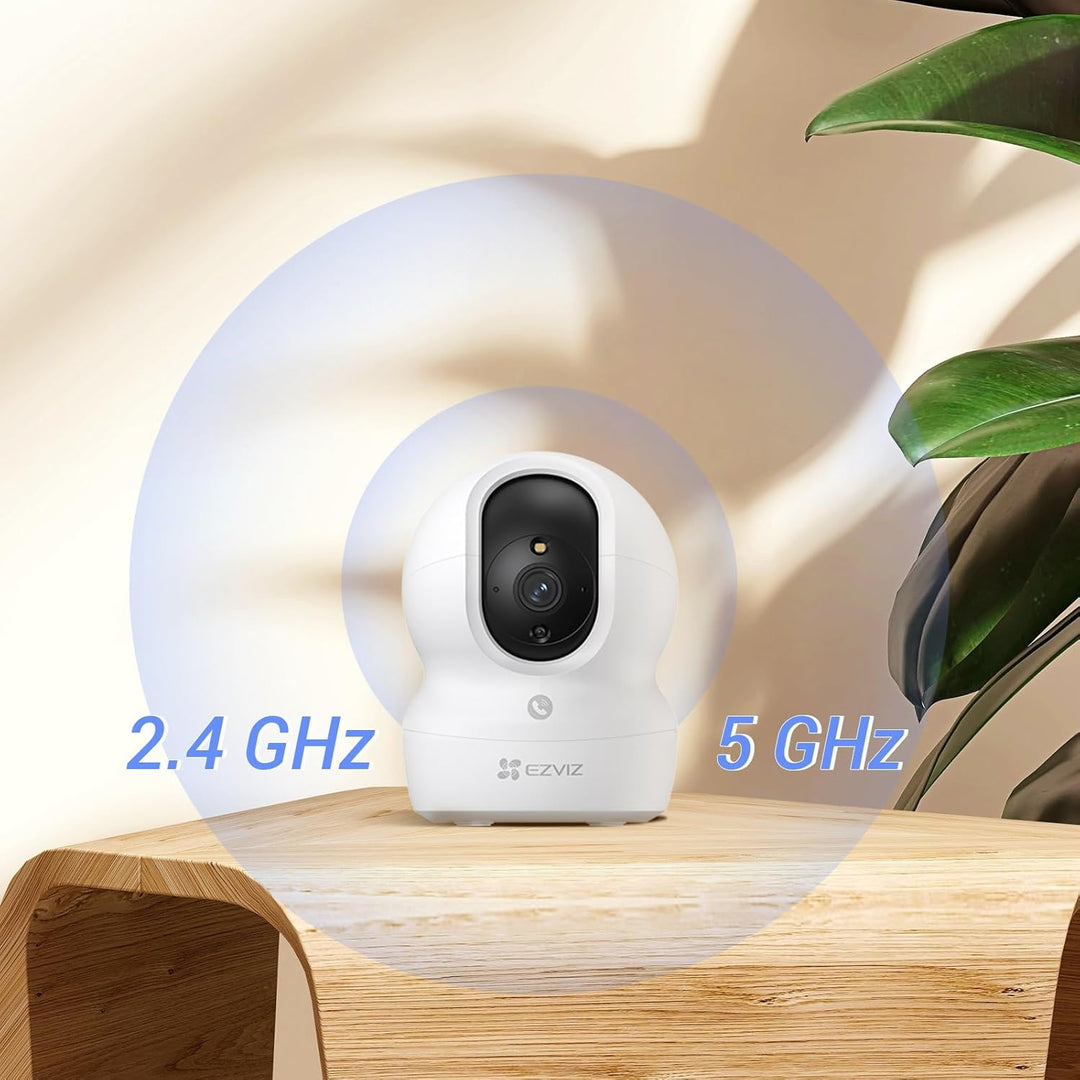 EZVIZ 2K WLAN Überwachungskamera Innen, 360º PTZ Indoor Kamera mit Personenerkennung und -verfolgung
