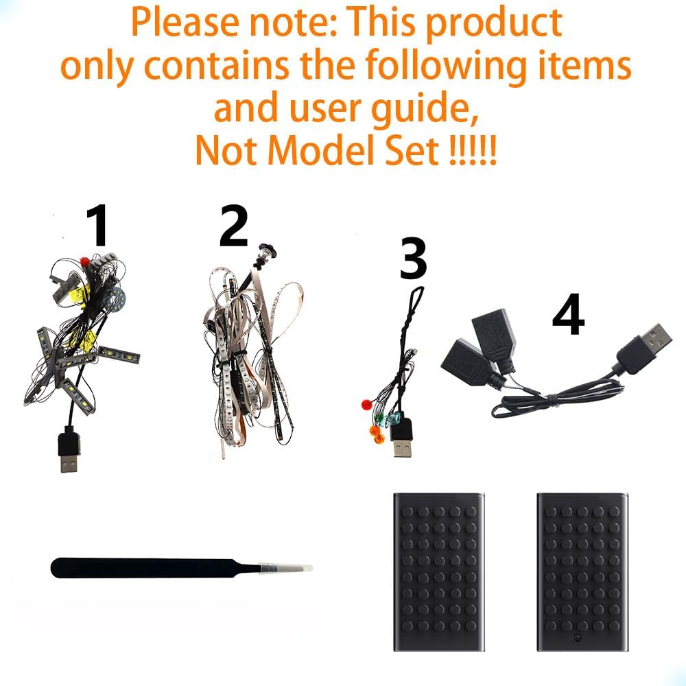 GEAMENT LED Licht-Set Kompatibel mit Lego Avengers Tower 76269 (Modell-Set Nicht enthalten)