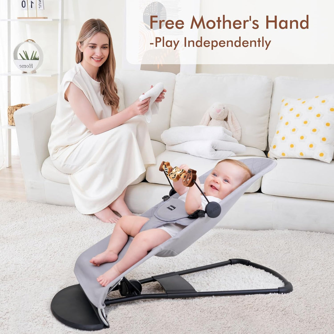 iGRATENS Babywippen-Spielzeugstange – Spielzeugstange für Babywippen Soft & Bliss, einfach anzubring