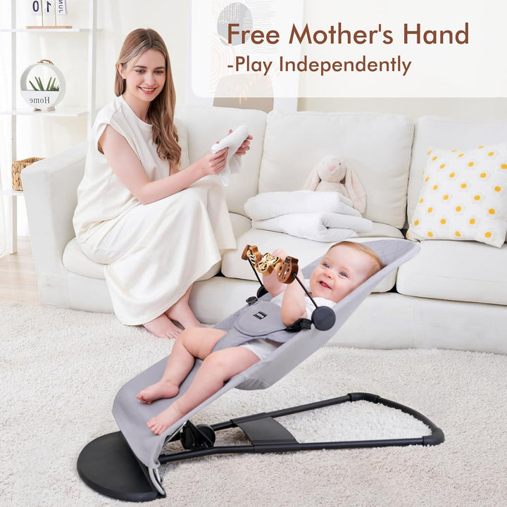 iGRATENS Babywippen-Spielzeugstange – Spielzeugstange für Babywippen Soft & Bliss, einfach anzubring