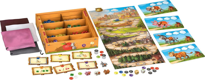 Schmidt Spiele 40630 Mit Quacks &amp; Co. nach Quedlinburg, Kinderspiel zum Kennerspiel des Jahre 2018,