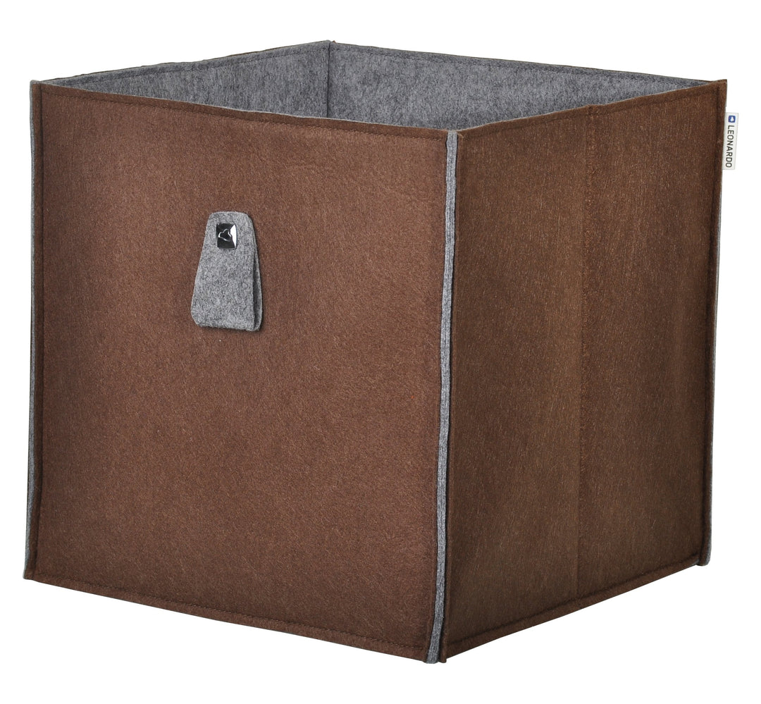 Phönix 817401MO Leonardo - Regaleinsatz Filzbox Braun, Braun