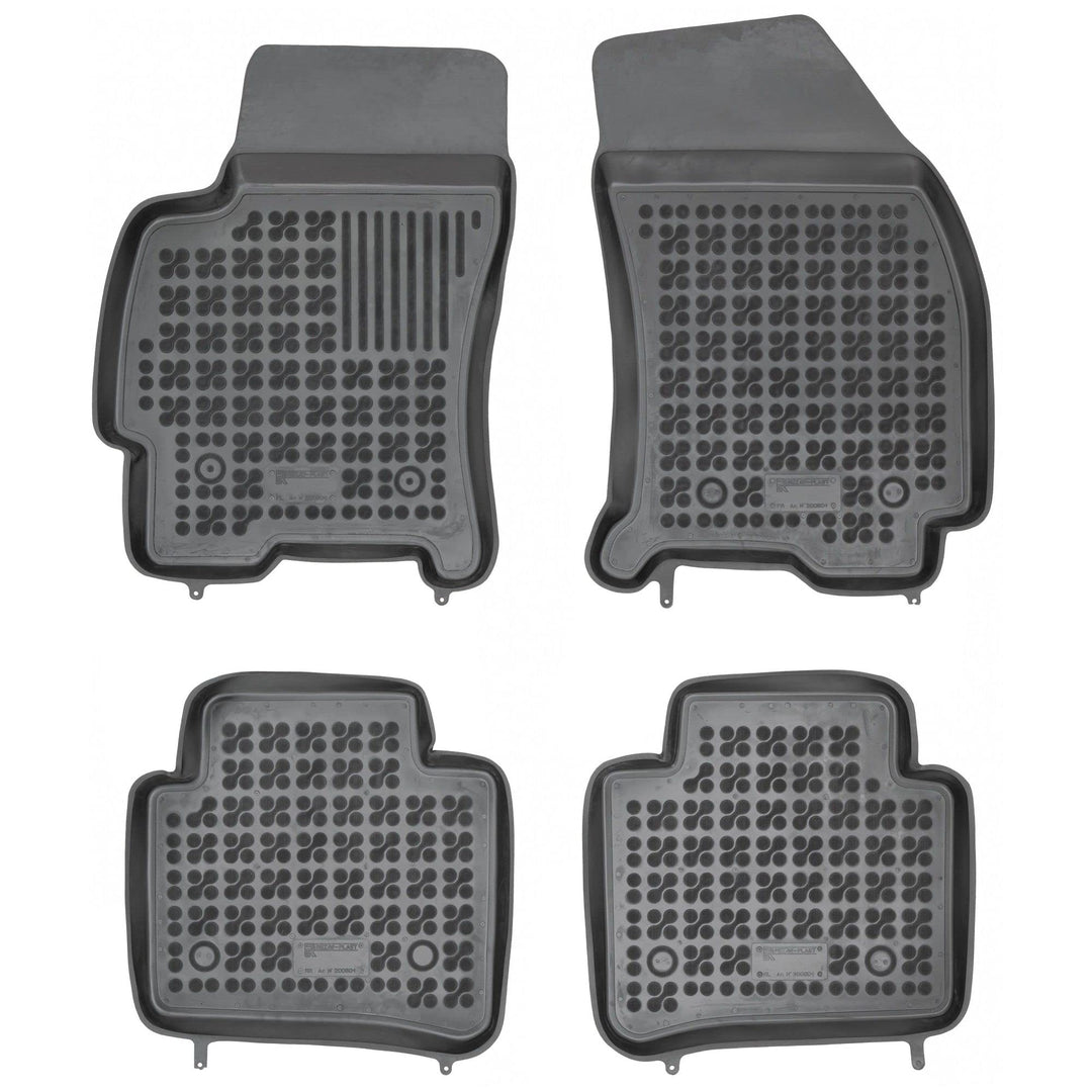 SMK Auto fussmatten gummimatten passt für Ford Mondeo III 2000-2007 fussmatten Auto für alle Jahresz