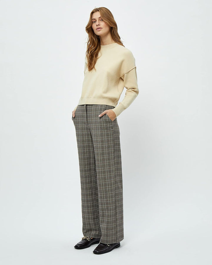 Desires Damen Hose 34 4043c Nomad Sand Checked, 34 4043c Nomad Sand Checked