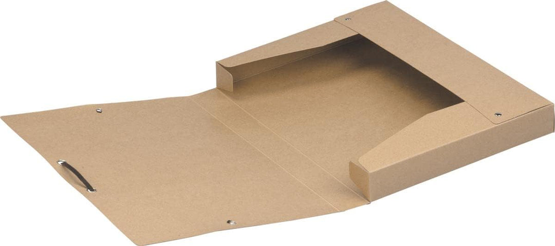 Oxford 100200413 Sammelbox Touareg in beige 10er Pack für DIN A4 Formate aus recyclefähigem TCF-Papi