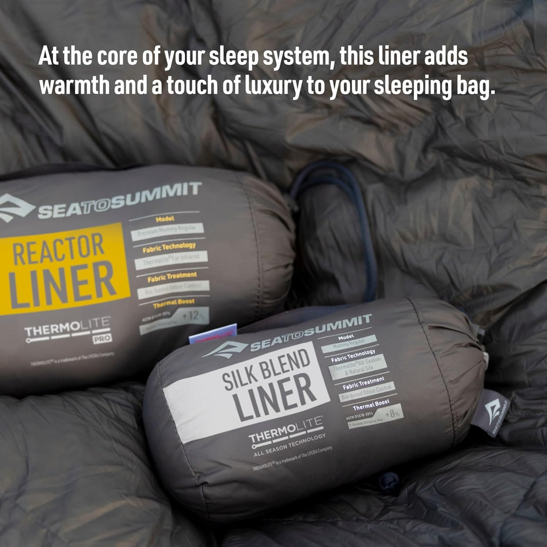 Sea to Summit Innenschlafsack aus Seidenmischgewebe Standard, Standard