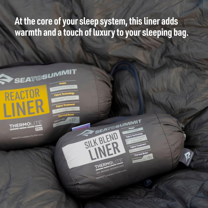 Sea to Summit Innenschlafsack aus Seidenmischgewebe Standard, Standard