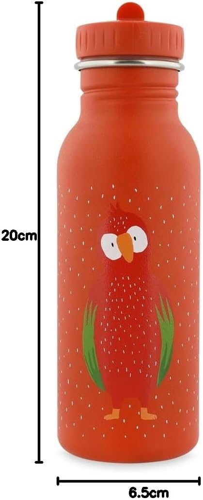 Trixie Trinkflasche Kinder 500ml, Wasserflasche Kindergarten, auslaufsicher | Kinderflasche für Jung