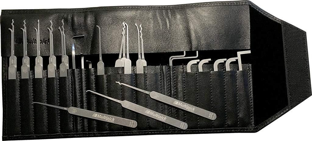 Multipick ELITE 29 Lockpicking Set 29 Teile Dietrich Set Made in Germany für den beruflichen Gebrauc