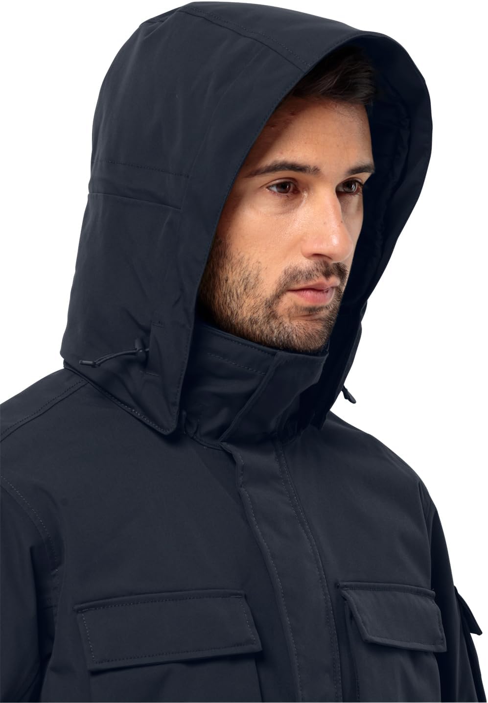 Jack Wolfskin Herren Glacier Canyon Parka Parka L night blue, L night blue