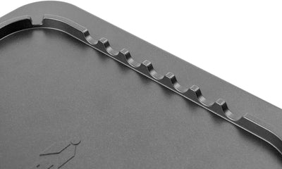 BRUNNER 0708029N Devil Plancha Ribbed, Grillplatte für Teufel-Gasöfen, antihaftbeschichtete Oberfläc