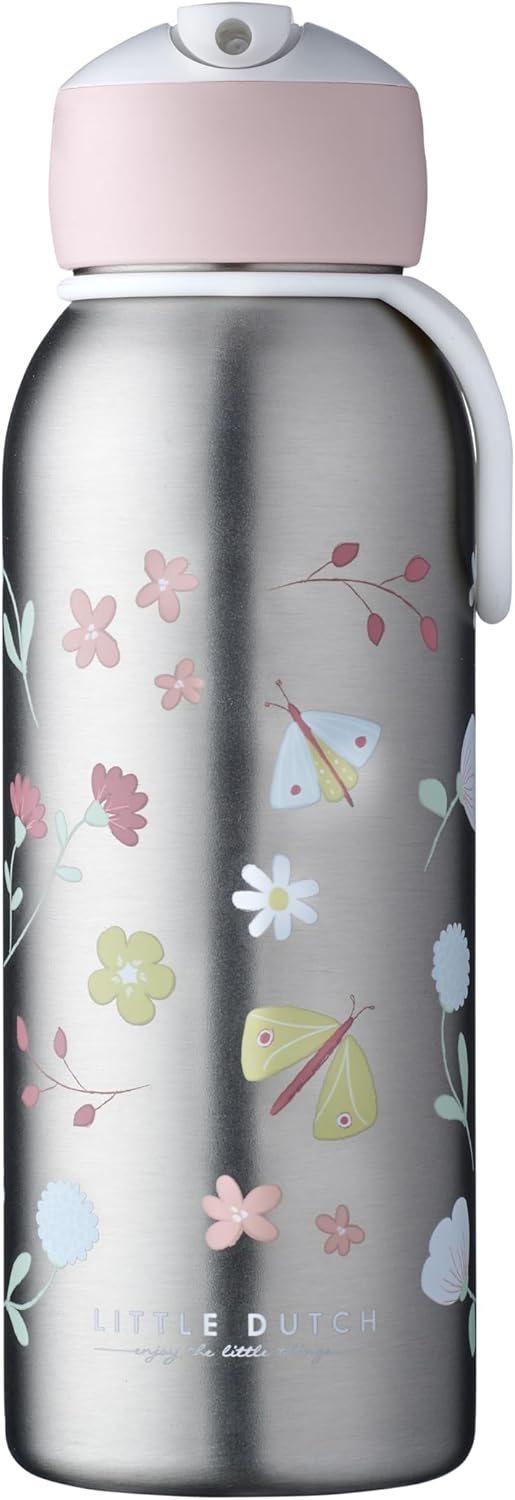 Mepal - Thermoflasche Flip-Up Campus - Isolierte Trinkflaschen Little Dutch - Edelstahl Thermosflasc
