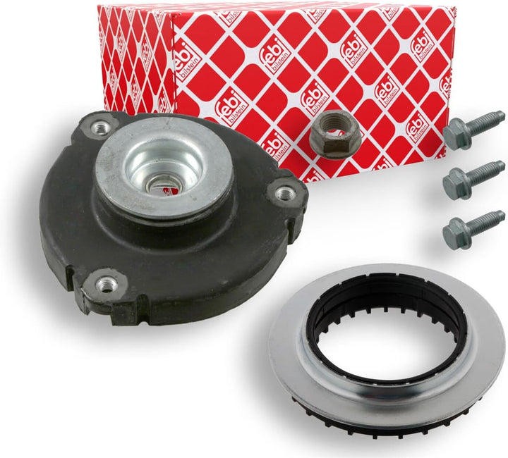 febi bilstein 37895 Federbeinstützlagersatz mit Kugellager, Schrauben und Mutter , 1 Stück