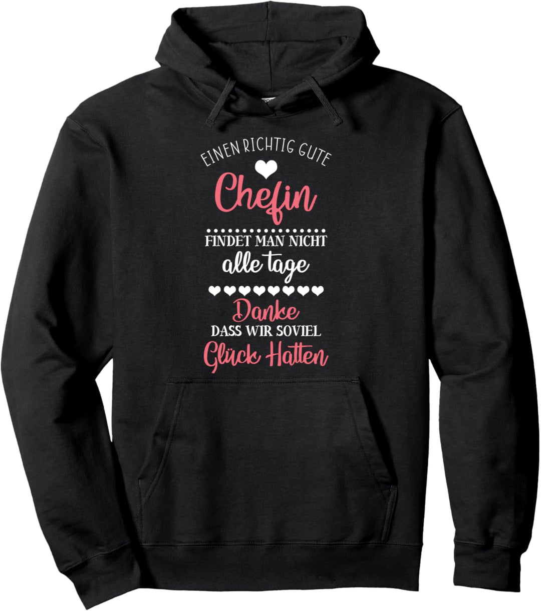 AbschiedsGrafik Vorgesetztin Lustig Spruch Gute Chefin Pullover Hoodie