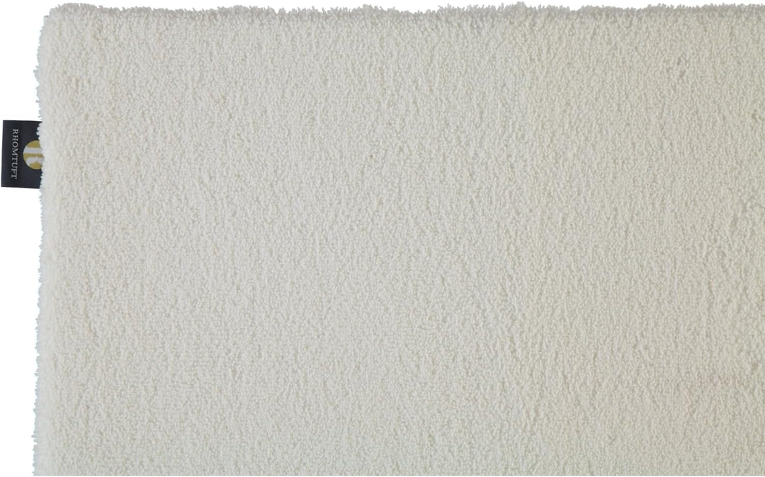 Rhomtuft Badteppiche Square Weiss - 01 80x160 cm, 80x160 cm