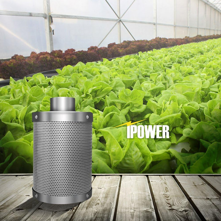 iPower 4 Zoll Luftkohlefilter Zimmerpflanzen wachsen Zelt Geruchsbekämpfungswäscher mit Australien a