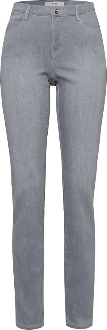 BRAX Damen Style Mary Blue Planet: Nachhaltige Five-Pocket Jeans 26W / 32L Light Grey, 26W / 32L Lig