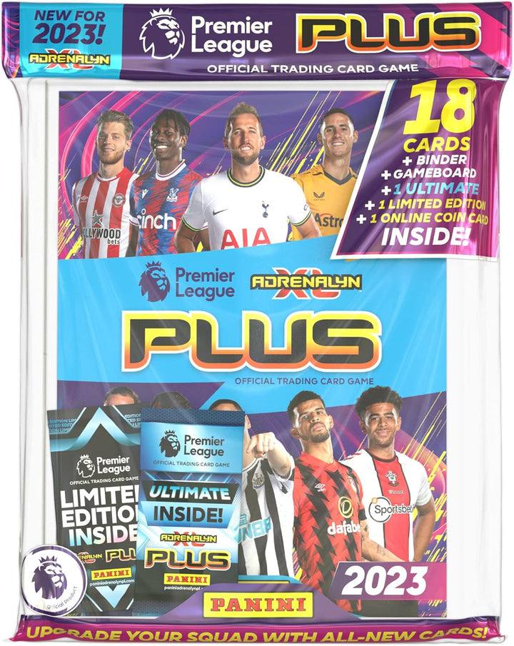 Panini Starter Pack Premier League 2022/23 Adrenalyn XL Plus Starterpaket, Mehrfarbig, Starter Pack