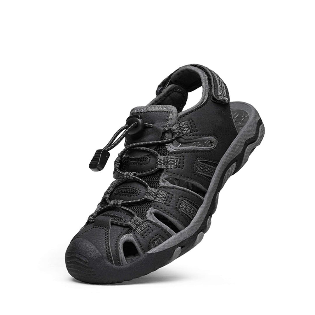 DREAM PAIRS Jungen Mädchen Sandalen Sommer Geschlossene Sport Turnschuhe Klettverschluss Sportliche