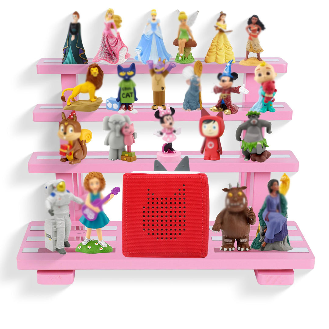 Für Tonies Figurenregal magnetisch,für Toniebox Figurenregal,Aufbewahrungsregal Display-Ständer,Plat