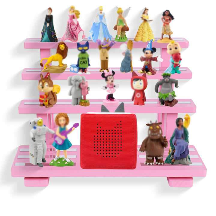 Für Tonies Figurenregal magnetisch,für Toniebox Figurenregal,Aufbewahrungsregal Display-Ständer,Plat