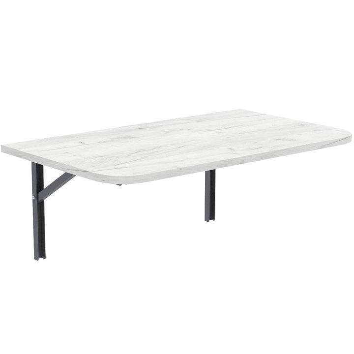 AKKE Klapptisch Wandklapptisch Esstisch - Klappbar Faltbar Platzsparend - Abgerundete Ecken - 120cm