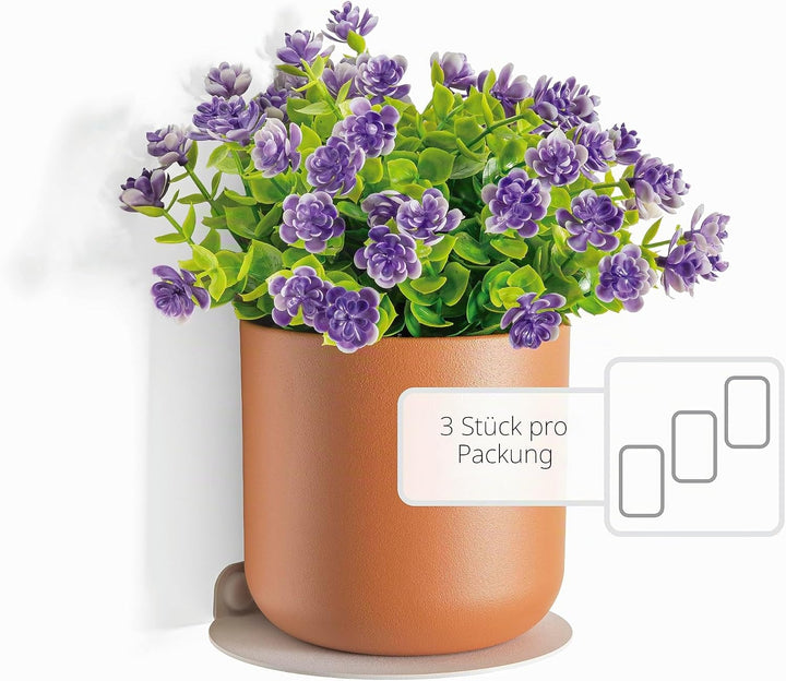 Wandhalterung, Blumentopf, künstliche und natürliche Pflanzen, dekorativ, für den Innenbereich, Pfla
