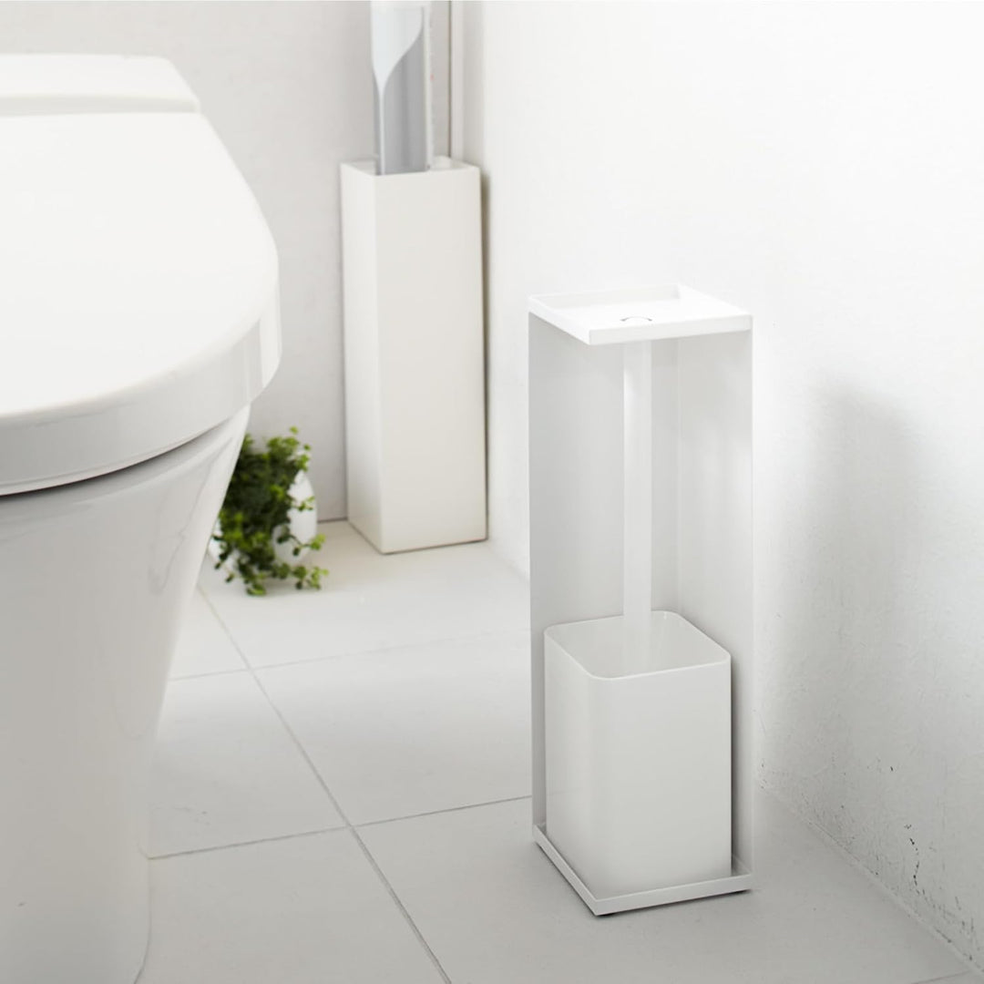 Toiletpaper Holder Closed - Tower - white Weiss, Weiss