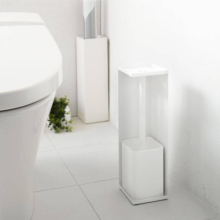 Toiletpaper Holder Closed - Tower - white Weiss, Weiss