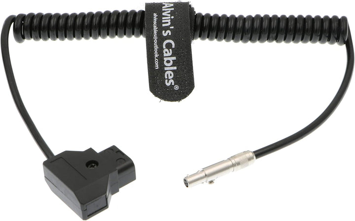 Alvin's Cables Odyssey 7 7q Monitor Spiral Kabel Original NSC3F 3 Pin Buchse auf D-Tap Spiralkabel,