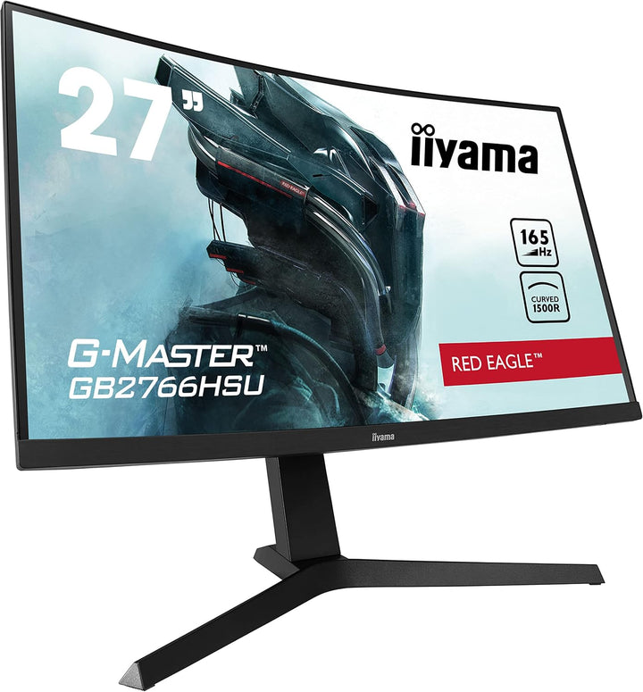 iiyama G-Master Red Eagle GB2766HSU-B1 Curved 68,5cm 27" VA LED Gaming Monitor Full-HD HDMI DP USB2.