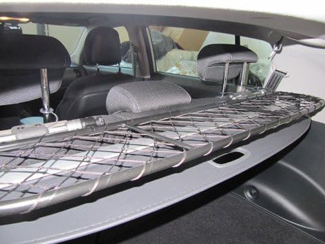 ERGOTECH Trennnetz Trenngitter kompatibel mit KIA Sportage (2011-2015), RDA65-XS8, für Hunde und Gep