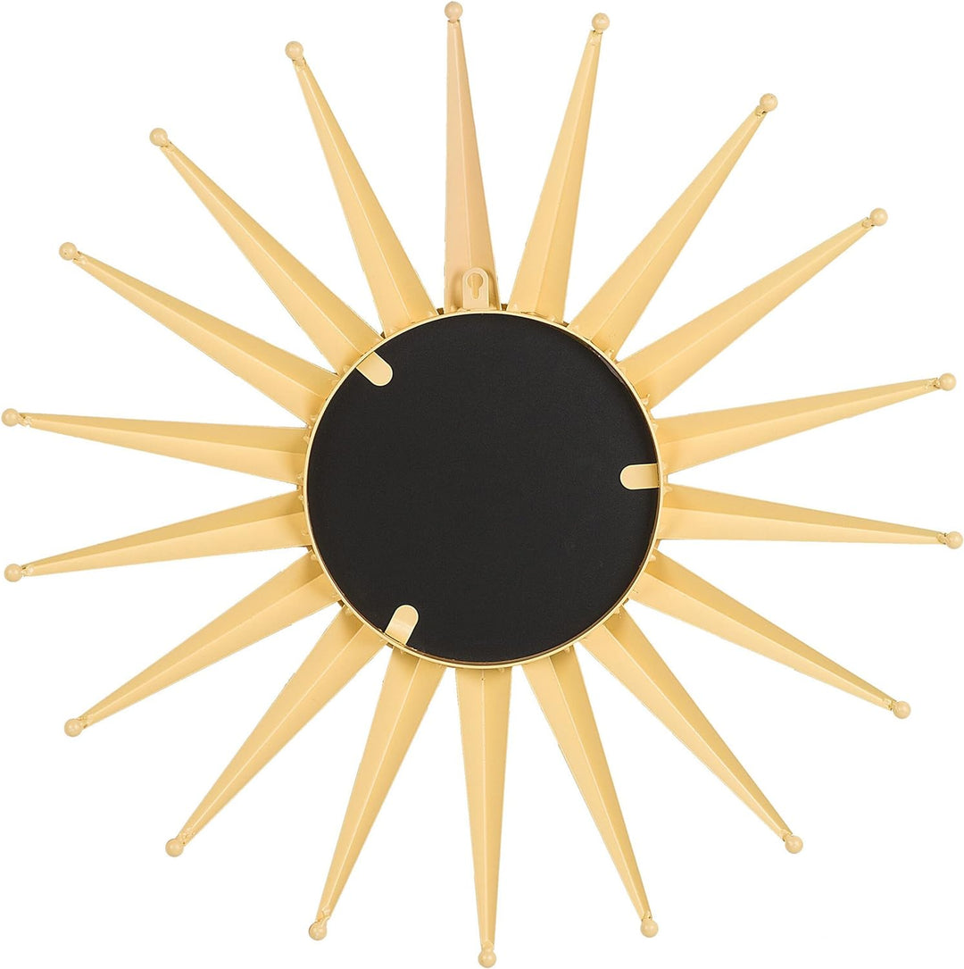 Spiegel Sonnenstrahlen rund gold dia. 60 Perelli