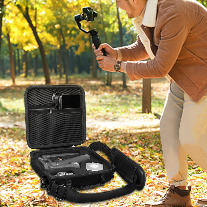 co2CREA Harte Reiseschutzhülle Etui Tasche für DJI OSMO Mobile 6 Smartphone-Gimbal-Stabilisator Hand