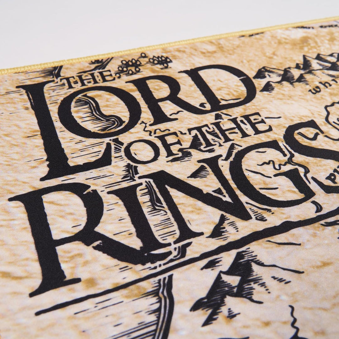 Lord of The Ring - rutschfeste XXL-Mausmatte 90 MMS x 40 MMS - Offizielle Lizenz.