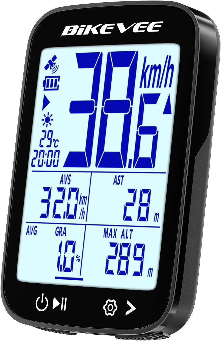 GPS Fahrradcomputer Kabellos Bluetooth App Fahrrad Tacho